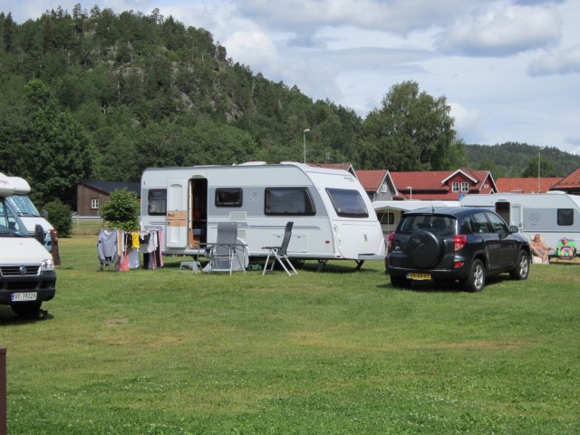 Noorwegen, Porsgrnn, Camping
